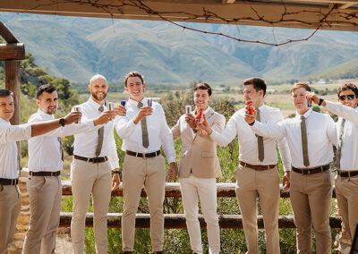 Wedding at Oaksrest Vineyards Venue