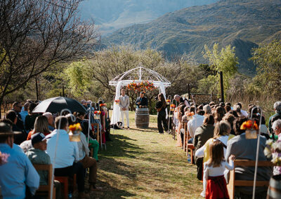 Wedding at Oaksrest Vineyards Venue