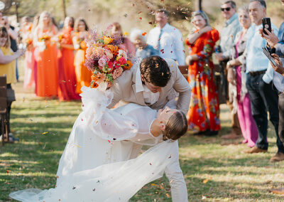 Wedding at Oaksrest Vineyards Venue